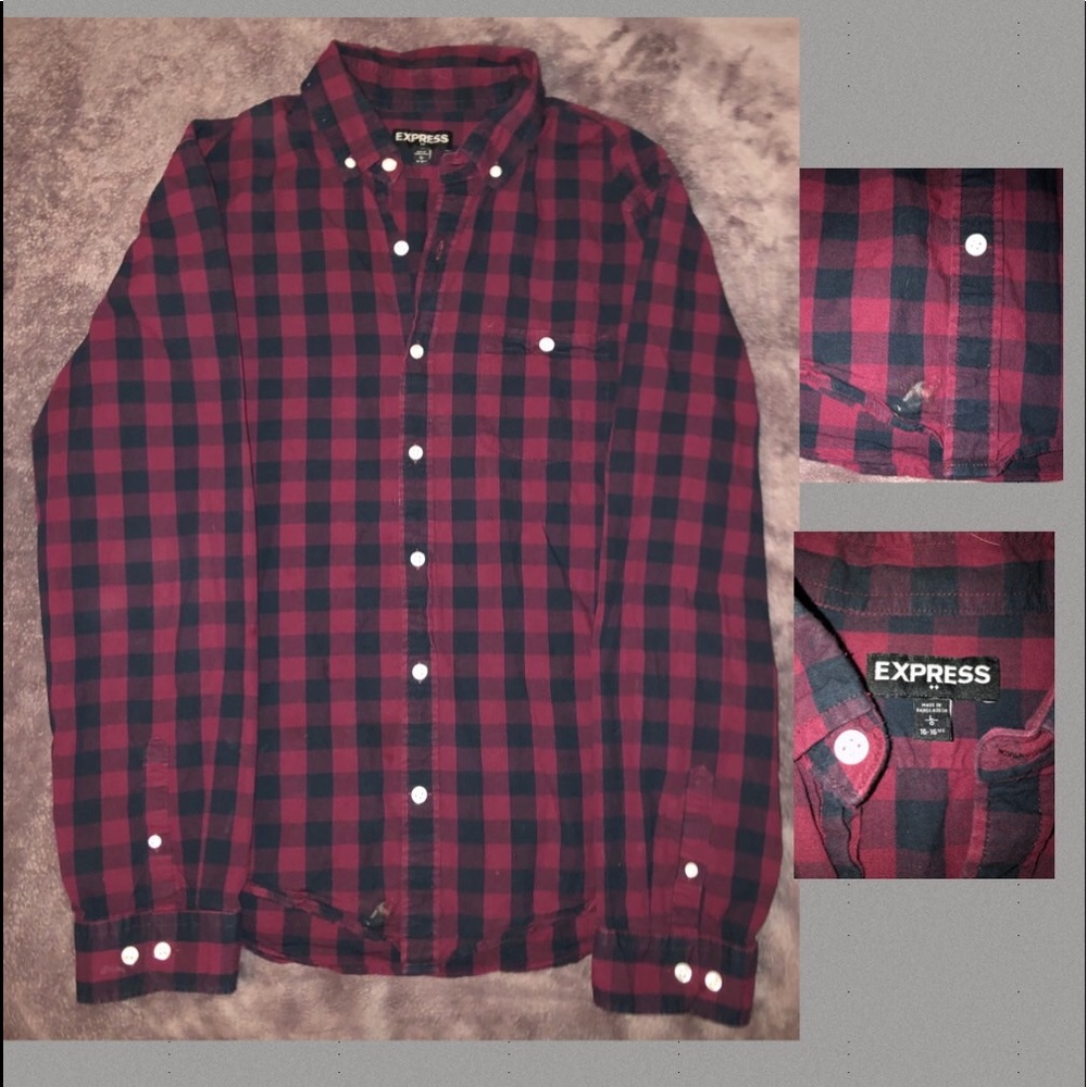 Men’s Express Button Down